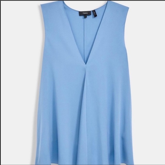 Theory Tops - NWT Theory V Neck A Line Top P